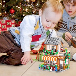 لگو کریتور ویلا چراغدار 707 قطعه مدل SWEET HUT LX.A 3804_اسباب بازی لگو