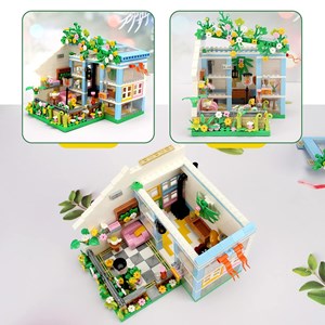 لگو کریتور ویلا چراغدار 626 قطعه مدل SWEET HUT LX.A 3808_اسباب بازی لگو