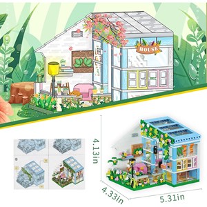 لگو کریتور ویلا چراغدار 626 قطعه مدل SWEET HUT LX.A 3808_اسباب بازی لگو