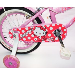 دوچرخه اورجینال کودک سایز 16 رنگ صورتی طرح کیتی مدل اسمارت Smart_اسباب بازی دوچرخه