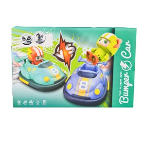 ست 2 عددی ماشین کنترلی مسابقه‌ ای دودزا مدل BUMPER CAR RQ3058_اسباب بازی ماشین کنترلی
