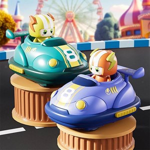 ست 2 عددی ماشین کنترلی مسابقه‌ ای دودزا مدل BUMPER CAR RQ3058_اسباب بازی ماشین کنترلی
