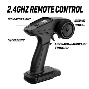 ماشین کنترلی آفرود سرعتی فلزی مقیاس 1:14 رنگ سبز مدل RC Racing Car 326_اسباب بازی ماشین کنترلی