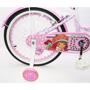 دوچرخه اورجینال کودک سایز 20 طرح دختر توت فرنگی کوچولو مدل جونیور JUNIOR_اسباب بازی دوچرخه