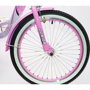 دوچرخه اورجینال کودک سایز 20 طرح دختر توت فرنگی کوچولو مدل جونیور JUNIOR_اسباب بازی دوچرخه