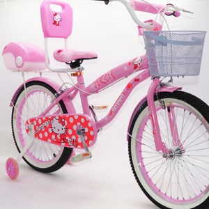 دوچرخه اورجینال کودک سایز 20 رنگ صورتی طرح کیتی مدل اسمارت Smart_اسباب بازی دوچرخه