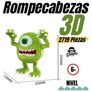 لگو کریتور کارخانه هیولاها شخصیت مایک 2719 قطعه مدل CC2009_اسباب بازی لگو