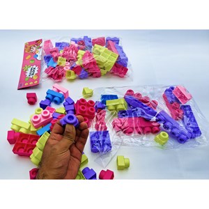 لگو کلاسیک نرم دخترانه 48 قطعه کد 317_اسباب بازی لگو