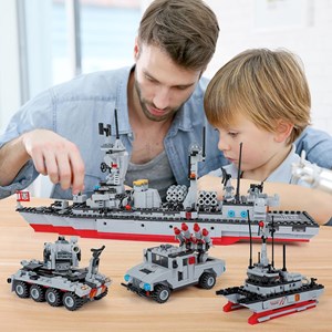 لگو کریتور ناو جنگی بزرگ چند حالته 1327 قطعه مدل LXa_474_اسباب بازی لگو