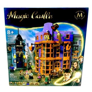 لگو هری پاتر کوچه دیاگون جادوگر ویزلی 834 قطعه مدل 10910 Weasleys Wizard Wheezes_اسباب بازی لگو