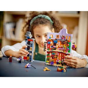 لگو هری پاتر کوچه دیاگون جادوگر ویزلی 834 قطعه مدل 10910 Weasleys Wizard Wheezes_اسباب بازی لگو