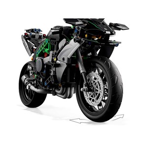 لگو تکنیک موتور کاوازاکی 643 قطعه مدل 88035 Kawasaki Ninja H2_اسباب بازی لگو