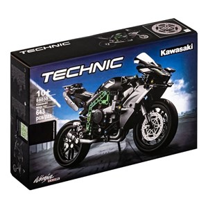 لگو تکنیک موتور کاوازاکی 643 قطعه مدل 88035 Kawasaki Ninja H2_اسباب بازی لگو