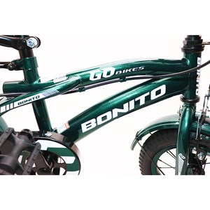 دوچرخه شهری کودک سایز 12 رنگ سبز مدل بونیتو GO_اسباب بازی دوچرخه