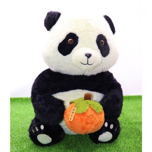 عروسک پولیشی اورجینال خرس پاندا بزرگ فندق بدست 70 سانتی_اسباب بازی عروسک دخترانه