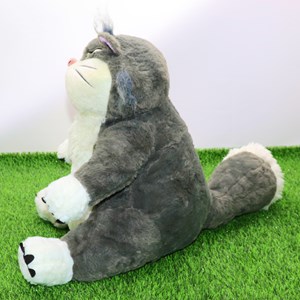 عروسک پولیشی اورجینال گربه لوسیفر بزرگ 50 سانتی_اسباب بازی عروسک دخترانه