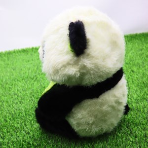 عروسک پولیشی اورجینال پاندا با پیشبند 30 سانتی_اسباب بازی عروسک دخترانه