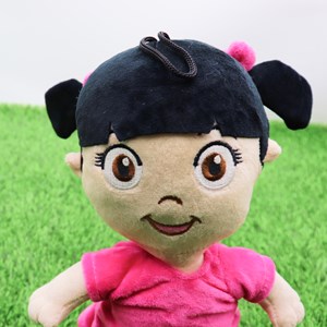 عروسک پولیشی اورجینال دختر بو کارخانه هیولاها 30 سانتی_اسباب بازی عروسک دخترانه