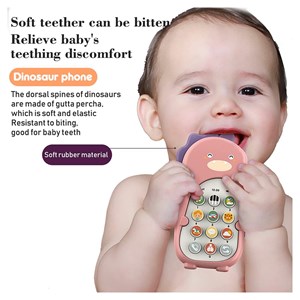 موبایل اسباب بازی موزیکال با طرح دایناسور کد 2010_اسباب بازی نوزادی