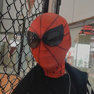 ماسک صورت مرد عنکبوتی فک دار قرمز Spider-Man Headgear_اسباب بازی اکشن فیگور