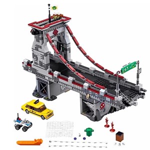 لگو مارول نبرد نهایی روی پل 1092 قطعه مدل Spider-Man 78057_اسباب بازی لگو