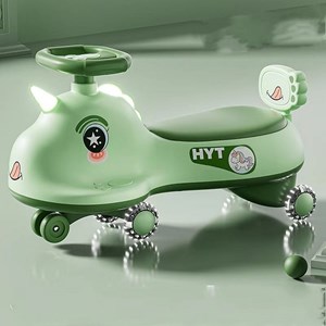 سه چرخه پلاسماکار موزیکال طرح اسب تک شاخ (لوپ کار) سبز_اسباب بازی دوچرخه