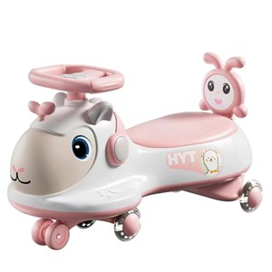 سه چرخه پلاسماکار موزیکال طرح بره (لوپ کار) صورتی_اسباب بازی دوچرخه