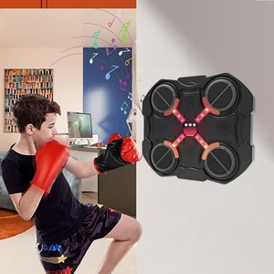 اسباب‌بازی ورزشی بوکس دیواری موزیکال و شارژی_اسباب بازی ورزشی