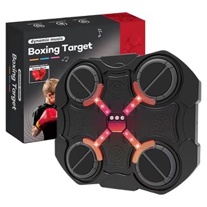 اسباب‌بازی ورزشی بوکس دیواری موزیکال و شارژی_اسباب بازی ورزشی