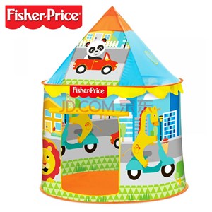 چادر بازی کودک فنری طرح سرخپوستی به همراه 30 توپ fisher_price_اسباب بازی اتاق کودک