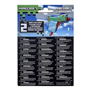 تفنگ اسباب بازی نرف Nerf با تیر اسفنجی مدل ماینکرافت Minecraft رنگ آبی_اسباب بازی تفنگ