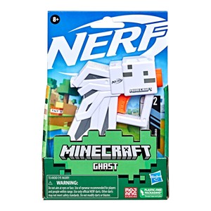 تفنگ اسباب بازی نرف Nerf با تیر اسفنجی مدل ماینکرافت Minecraft رنگ سفید_اسباب بازی تفنگ
