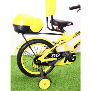 دوچرخه کودک Bonito سایز 16 مدل GO رنگ زرد_اسباب بازی دوچرخه