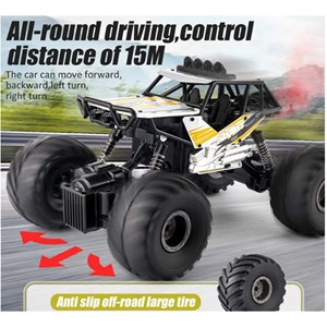 ماشین کنترلی آفرود صخره نورد تک دیفرانسیل دودزا مدل RC Racing off-Road Car 651_اسباب بازی ماشین کنترلی