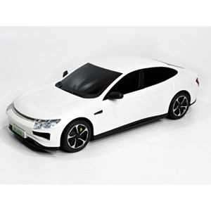 ماشین کنترلی E7 موزیکال و چراغدار با ایستگاه شارژ کد 003-725 رنگ سفید_اسباب بازی ماشین کنترلی