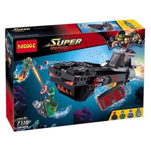 اسباب بازی لگو مارول زیر دریایی مرد آهنی زیر دریایی مرد آهنی 335 قطعه_اسباب بازی لگو