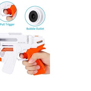 اسباب بازی تفنگ حباب ساز موزیکال مدل Bubble Gun_اسباب بازی تفنگ