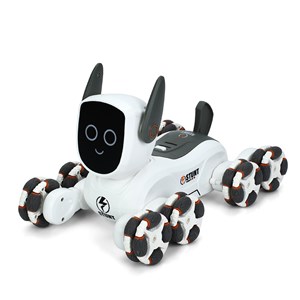 ربات اسباب بازی سگ کنترلی هوشمند با هشت‌ چرخ و چرخش 360 درجه مدل JJRC Q193_اسباب بازی ربات