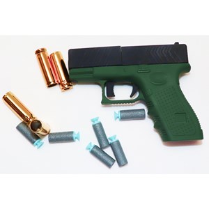 تفنگ اسباب بازی کلت پوکه پران تیر اسفنجی_اسباب بازی تفنگ