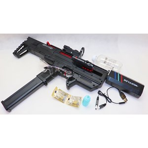 تفنگ اسباب بازی دودزا تیر ژله ای تک تیر و رگباری کد 722_اسباب بازی تفنگ