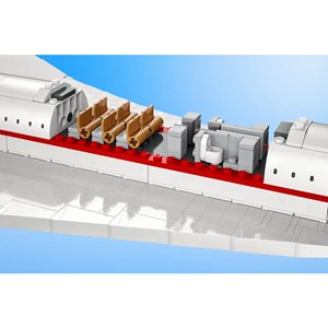 لگو کریتور جت مسافربری ایرباس کنکورد 2083 قطعه با پایه کد 74667_اسباب بازی لگو