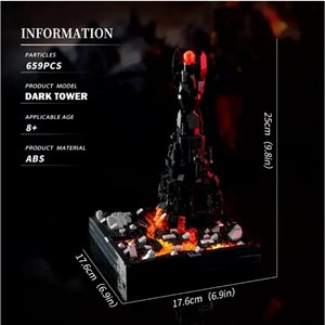 لگو برج تاریکی (باراد دور) ارباب حلقه ها 659 قطعه کد DJ070_اسباب بازی لگو