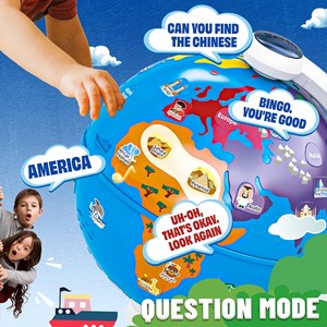 اسباب بازی کره زمین موزیکال هولی تویز Hola Toys_بازی فکری