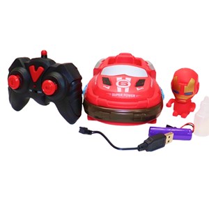 ماشین کنترلی تصادفی دودزا طرح آیرون من کد 6675_اسباب بازی ماشین کنترلی