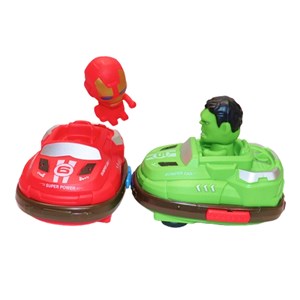 ماشین کنترلی تصادفی دودزا طرح آیرون من کد 6675_اسباب بازی ماشین کنترلی