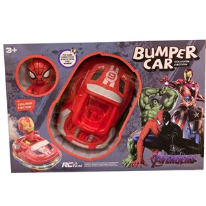 ماشین کنترلی تصادفی دودزا طرح مرد عنکبوتی کد 6675_اسباب بازی ماشین کنترلی