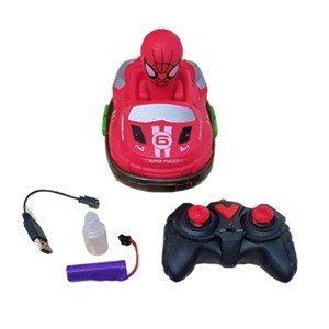 ماشین کنترلی تصادفی دودزا طرح مرد عنکبوتی کد 6675_اسباب بازی ماشین کنترلی