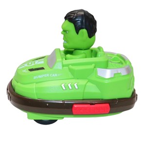 ماشین کنترلی تصادفی دودزا طرح هالک کد 6675_اسباب بازی ماشین کنترلی