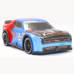 ماشین کنترلی مسابقه‌ای دودزا مقیاس 1:22 رنگ آبی مدل Sport Cars 3714_اسباب بازی ماشین کنترلی