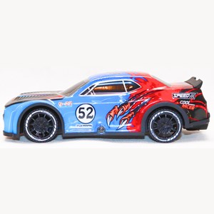 ماشین کنترلی مسابقه‌ای دودزا مقیاس 1:22 رنگ آبی مدل Sport Cars 3714_اسباب بازی ماشین کنترلی